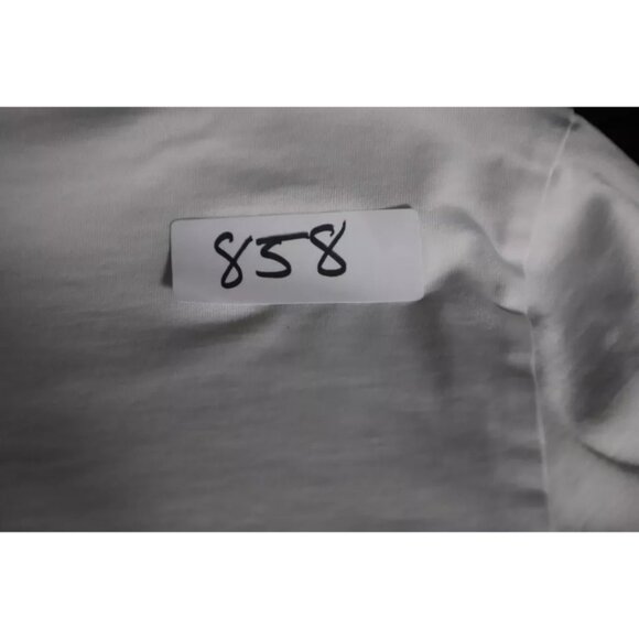 Travis Mathew Golf Polo Shirt Mens L White Spread Collared River Rafter Cotton - Picture 10 of 10